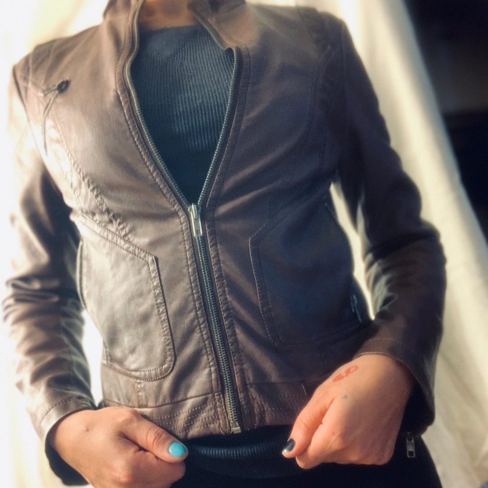Forever 21 pleather jacket
